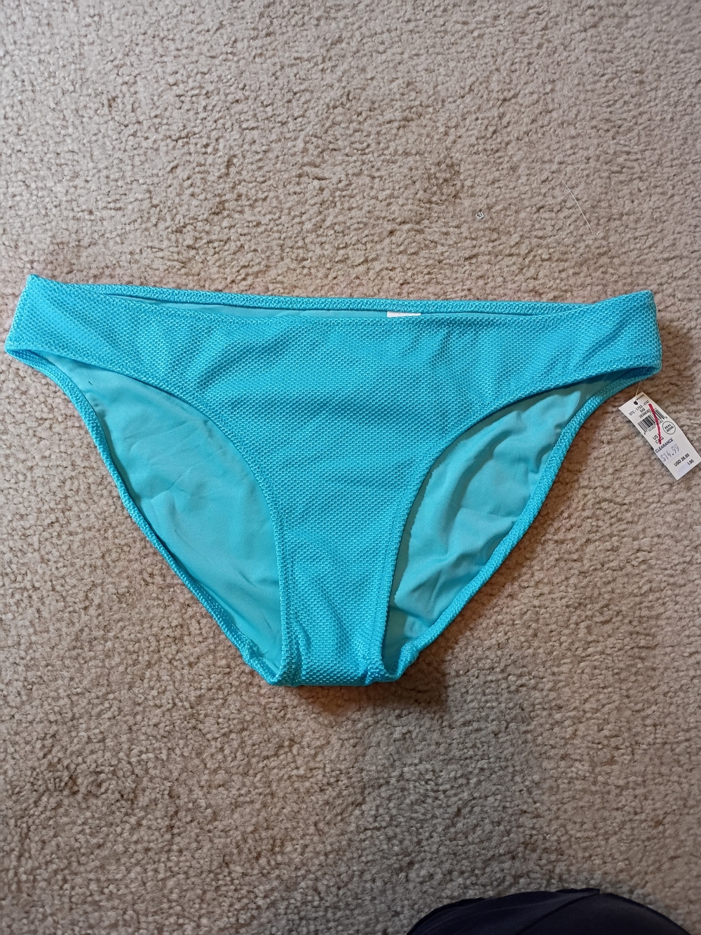aerie Swim Bikini Bottoms - Turquoise Blue